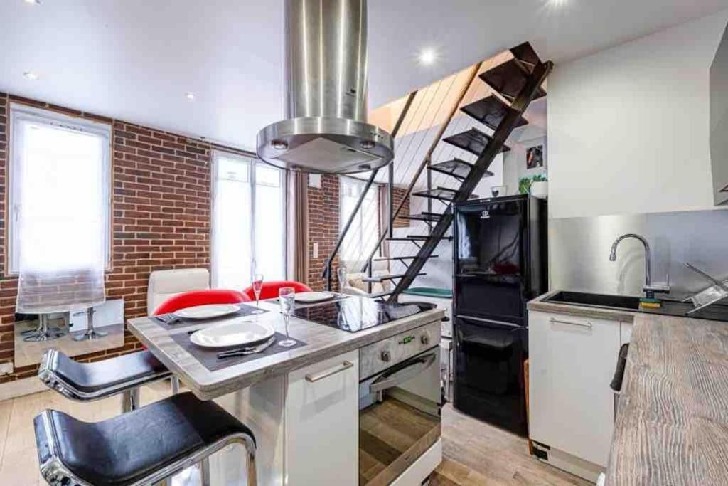 Duplex 45M2 -Zac L'Oreal - Palais De Justice Paris Кліші Екстер'єр фото